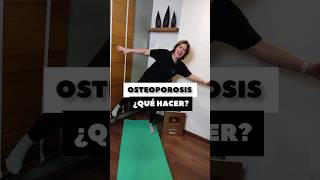 OSTEOPOROSIS ¿QUÉ HACER [upl. by Ayak]