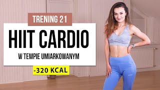 Wyzwanie 90 DNI  TRENING 21 HIIT Cardio  Umiarkowane Tempo  Monika Kołakowska [upl. by Dar]