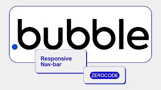 How to make a responsive Navigation menu in Bubble io Fastestbest method [upl. by Ysle]