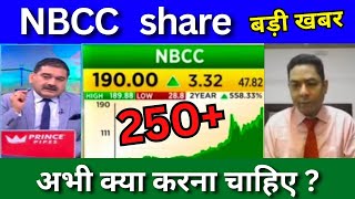 NBCC share Latest news today NBCC share news today Target price share analysis buy or sell [upl. by Nalyd]