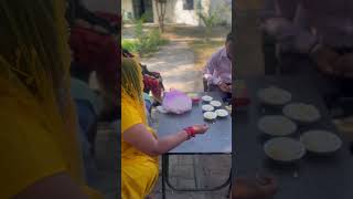 🥰Sarkari school ke bachho ko mathai bantate huye🥰viral short video trending [upl. by Noissap45]