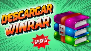 📚 DESCARGAR e INSTALAR WINRAR FULL y GRATIS [upl. by Amlet]