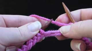 KnitFreedom Fixing A Dropped CastOn Stitch  When You Drop A CastOn Stitch [upl. by Lebezej]