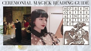 The Essential Ceremonial Magick Reading Guide [upl. by Lyrac]