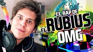 EL RAP DEL RUBIUS OMG 🎤😄 RiusPlay Rubiu5 [upl. by Lymn]