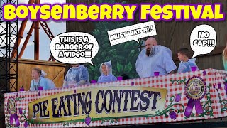 More MUST TRY Knott’s Boysenberry Festival FoodsChecking out Merchandise playing games and MORE [upl. by Einatsed584]