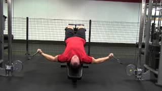 Decline Cable Chest Fly [upl. by Nomolas]