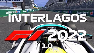 Assetto Corsa  Interlagos 2022 Formula 1 Brazil Grand Prix Extension 10 [upl. by Ecirb313]