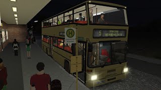 Omsi 2 Addon BerlinSpandau 1988  Route 5  Omnibushof  U Ruhleben  Nervenklinik  PC [upl. by Aniela]