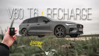 Volvo V60 T6 Recharge  350hp AWD  POV Drive amp REVIEW [upl. by Dedie861]