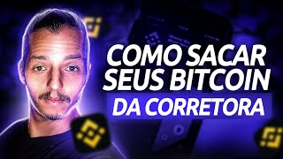 🪙 Como Sacar seus Bitcoin da Corretora Binance [upl. by Odragde]