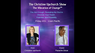 Panache Desai on The Christine Upchurch Show February 21 2020 [upl. by Ysset]