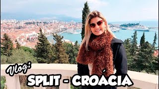 VLOG  PARADAS DO CRUZEIRO Split  Croácia  Última parada do navio [upl. by Olli]