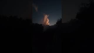 Thunderheads in the twilight long time coming rnd here [upl. by Leipzig]