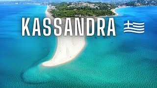 Kassandra  Greece By Drone 4K ⛱ [upl. by Gwenn378]