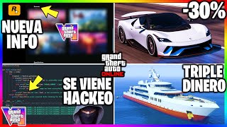 NUEVA ACTUALIZACION SEMANAL Habrá HACKEO a ROCKSTAR 7 COCHES EXCLUSIVOS TRIPLE DINERO GTA Online [upl. by Itak]