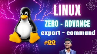 export command  Linux ZERO TO ADVANCE  Linux video series 22 linux opensource devops sysadmin [upl. by Anieral]