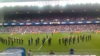 Rangers V Brechin half time entertainment 10th Aug [upl. by Havot]