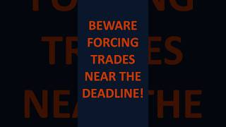 Beware Forcing Trades Near Your Deadline fantasyfootball tradedeadline trade nfl ppr redraft [upl. by Aba]