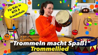 Trommeln macht Spaß  Trommellied  Kita  Grundschule  Kinderlied  Trommeln  Simone Ludwig [upl. by Ader550]