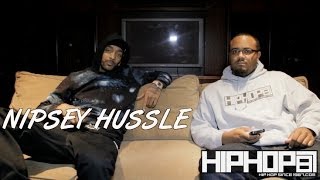 Nipsey Hussle Talks Favorite Record off Crenshaw Recording Process amp Mixtape Concept Part 1 [upl. by Enajyram]