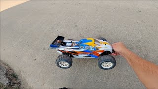 rc truck parked for 10 years can still shread  Helion Dominus 10TR  2s lipo [upl. by Bore]