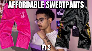 BEST CLOTHING BRANDS TO GET SWEATPANTS PT2 [upl. by Collar532]