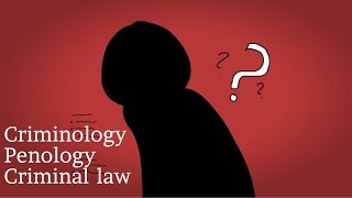 Interrelation between Criminology Penology and Criminal Law  SOCO  2022 [upl. by Jens]