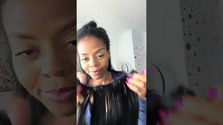 CURLSQUEEN LIGHT YAKI CLIP INS INSTALL yakihair clipinhairextensions naturalhair [upl. by Nnayram984]