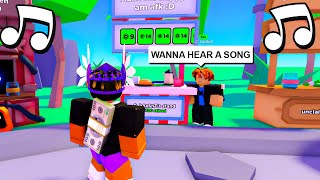 HE MADE A PLS DONATE SONG Roblox [upl. by Ashford]