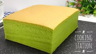 Pandan Cotton Sponge Cake Recipe เค้กไข่ใบเตย สูตรเค้กไข่ญี่ปุ่น เนื้อนุ่มๆ ไม่ใส่ผงฟู [upl. by Nannahs]