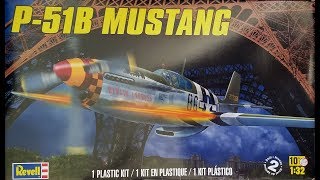 132 Revell P51B ReviewPreview [upl. by Aicilegna316]