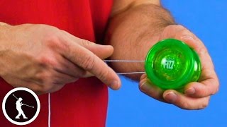 How to Put a String on a Yoyo and Adjust it for Play [upl. by Nnylf]