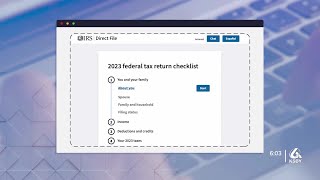 TAX SEASON BEGINS What to know about the IRS new Direct File Program [upl. by Macdonell]