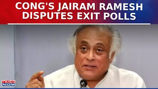 Congress Leader Jairam Ramesh Disputes Exit Polls for Lok Sabha Elections 2024  English News [upl. by Alil]