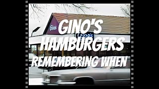 Ginos Hamburgers Everybody Goes To Ginos The 1960s Photographs And Story [upl. by Irah]