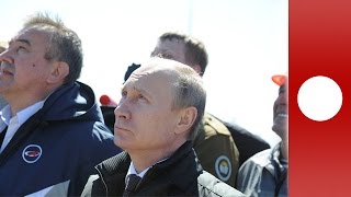 Putin watches 1st ever takeoff from Vostochny Cosmodrome [upl. by Coppola]