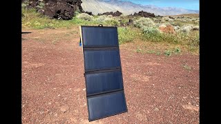 BIG BLUE 28 WATT SOLAR CHARGER ONE YEAR REVIEW [upl. by Karen145]