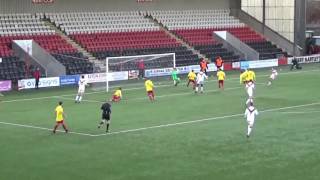 Albion Rovers win Lanarkshire Derby [upl. by Assen]