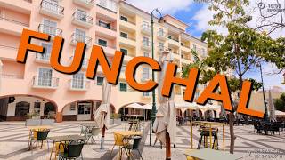 MADEIRA ☼ Walking Tour of Funchal The Capital of Madeira in Stunning 4K HDR [upl. by Nej]