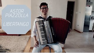 Astor Piazzolla Libertango akordeon  accordion Mateusz Pisula [upl. by Annayar386]