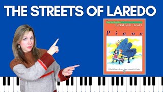 The Streets of Laredo Alfreds Basic Piano  Level 2 Recital [upl. by Aprilette463]