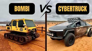 Matt’s BOMBI vs a CYBERTRUCK in a TUG OF WAR [upl. by Bat]