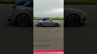 Supra vs Cayman GTS vs TT RS vs Alpine A110 dragrace youtubeshorts toyotasupra credit Carwow [upl. by Aruasor]