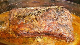 Brisket al horno pecho de res suave y jugocito😋sazonlatinoconlizz [upl. by Nahsar]