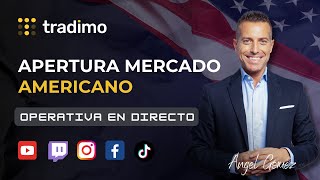 Tradimo Latam  Apertura Mercado Americano y Operativa en Directo 271124 [upl. by Eiluj]