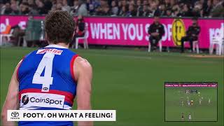 Marcus Bontempelli  Round 12 2024 1st Half Highlights  Bulldogs  Collingwood  Just Bont Things [upl. by Esile]