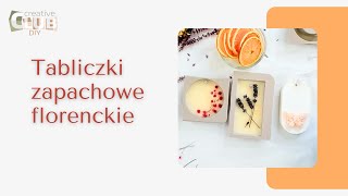 ✂ Tabliczki zapachowe tabliczki florenckie tabliczki woskowe  jak zrobić [upl. by Ahsiekit616]