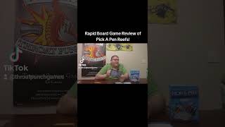 Rapid Board Game Review of Pick A Pen Reefs [upl. by Atiran]