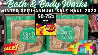 🛍️Bath amp Body Works SemiAnnual Sale Haul Winter 2023 bathandbodyworks shopwithme [upl. by Dhruv]